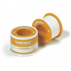 LeukoPOR kleefpleister. En meer soorten pleister koop je bij Fabex.nl