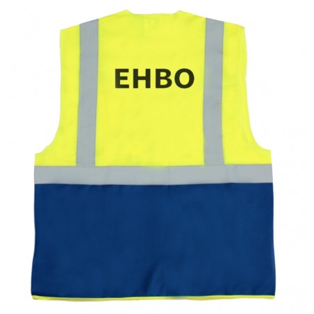 EHBO hesje in officiële kleuren achter