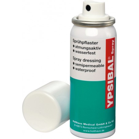 Ypsibal Pleisterspray. Snel te gebruiken bij wondjes. Voorkom infectie