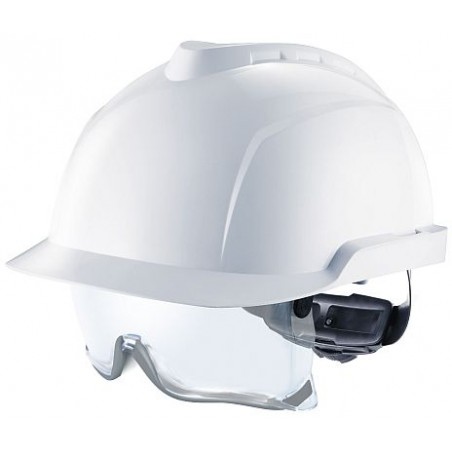 MSA V-Gard 930 Veiligheidshelm met veiligheidsbril