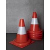 Set van 5 Verkeerskegel 30 cm stapel
