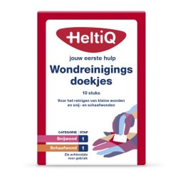 HeltiQ Wondreinigingsdoekjes - Prikt niet