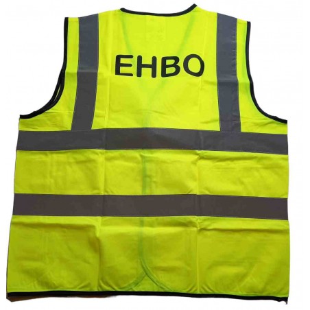 EHBO Hesje geel - RWS reflectie. Opvallend veilig hulp verlenen