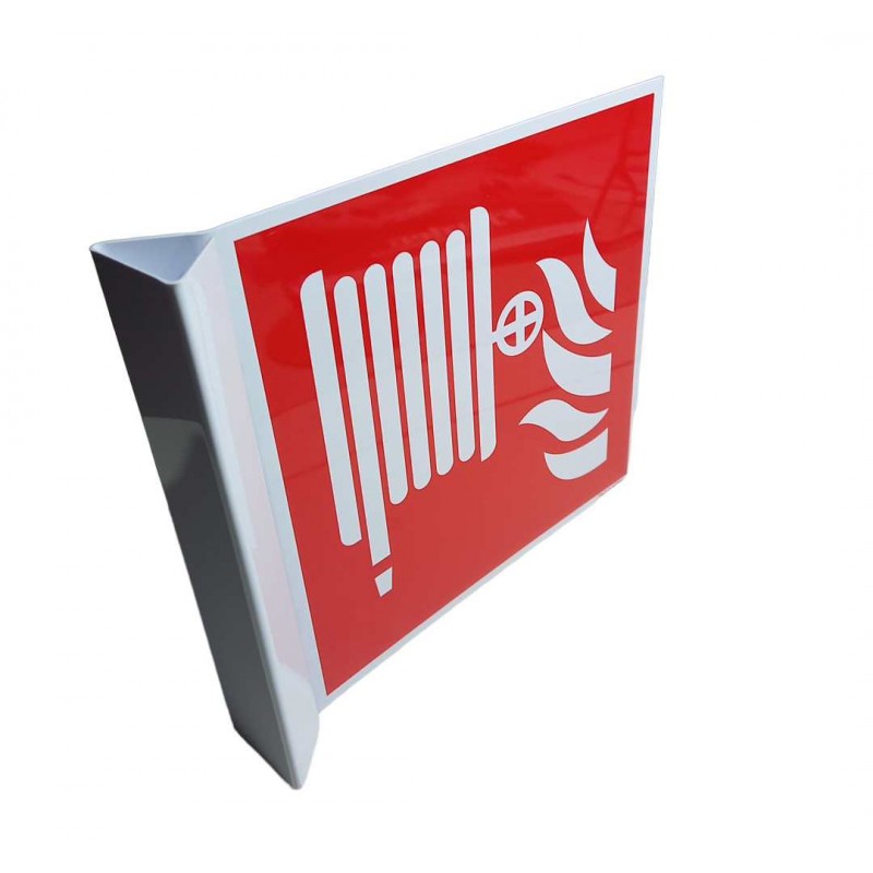 Pictogram Brandhaspel - Haaks - Achterzijde