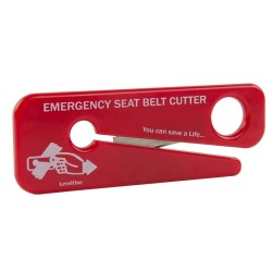 Gordelsnijder. Makkelijk me te nemen. Werkt sneller dan een schaar