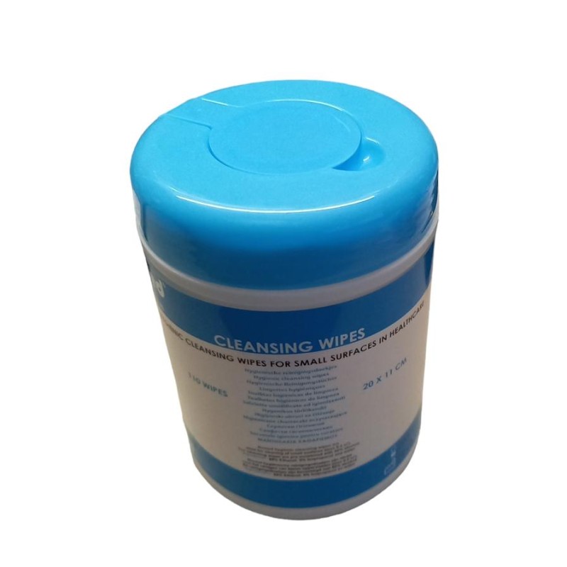 Romed desinfectiedoekjes, deksel dicht