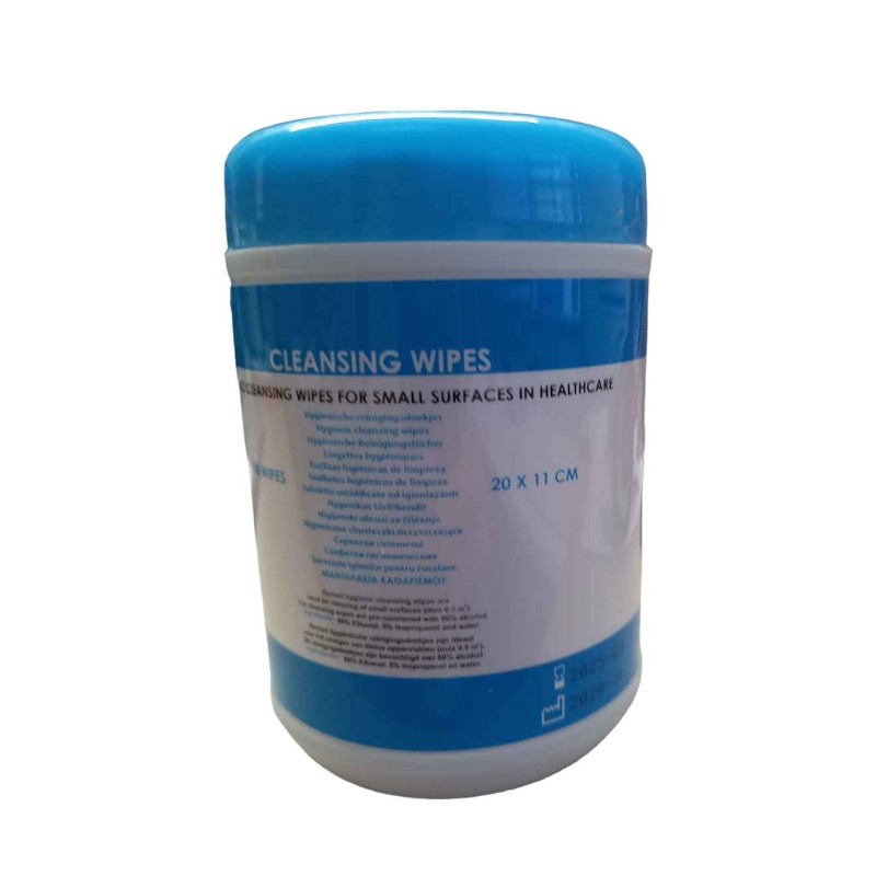 Romed desinfectiedoekjes etiket