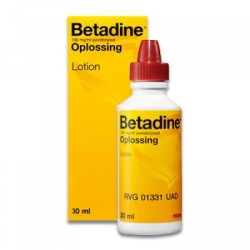Betadine Jodium oplossing 30ml. Veilig en effectief wondjes behandelen