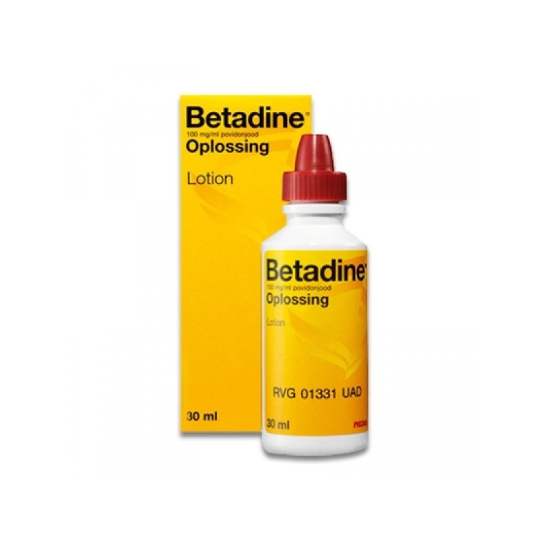 Betadine Jodium oplossing 30ml. Veilig en effectief wondjes behandelen