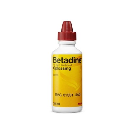 Betadine Jodium oplossing 30ml. Veilig en effectief wondjes behandelen
