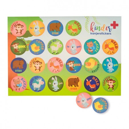Kinder EHBO verbandtrommel Kanjerstickers Kinder EHBO verbandtrommel Kanjerstickers