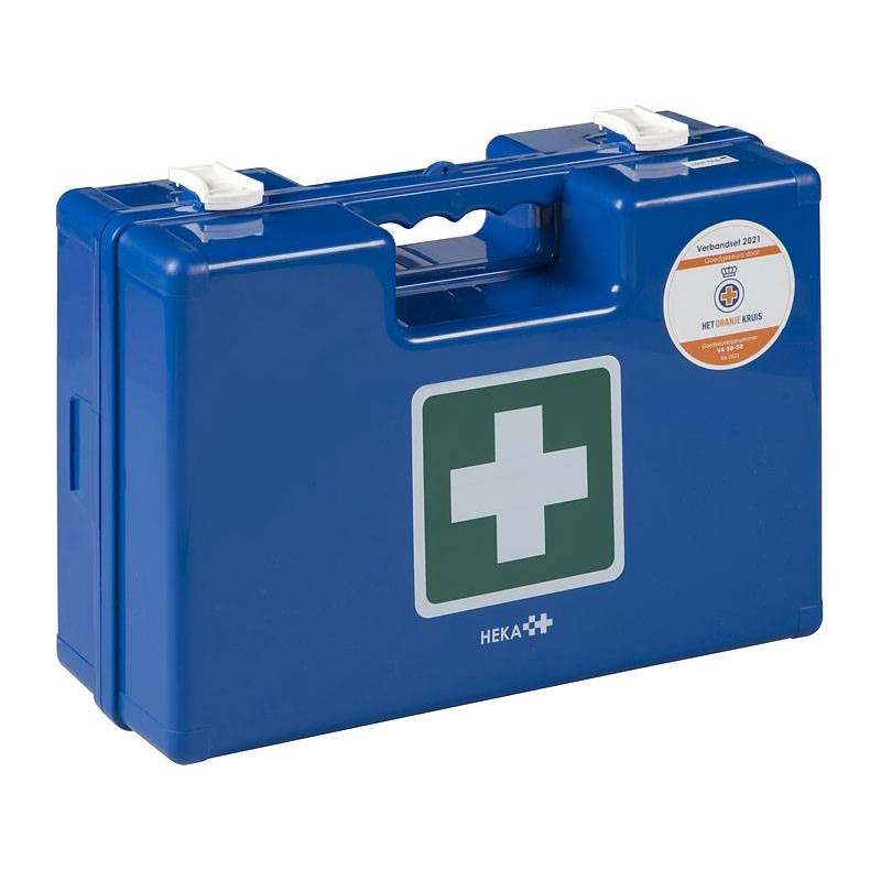 HACCP BHV verbanddoos met Oranje Kruis goedkeuring 2021