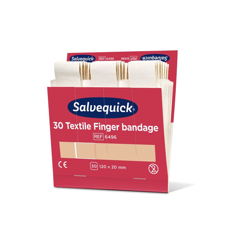 Salvequick lange vinger pleister 12 x 2 cm