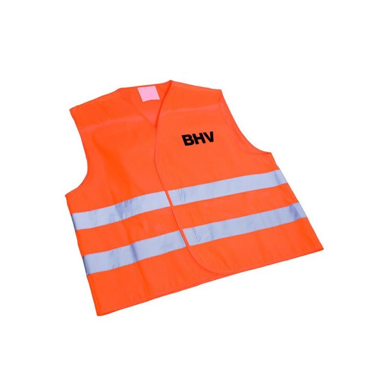 BHV-hesjes, oranje en geel – Herkenbaarheid voor bedrijfshulpverlening