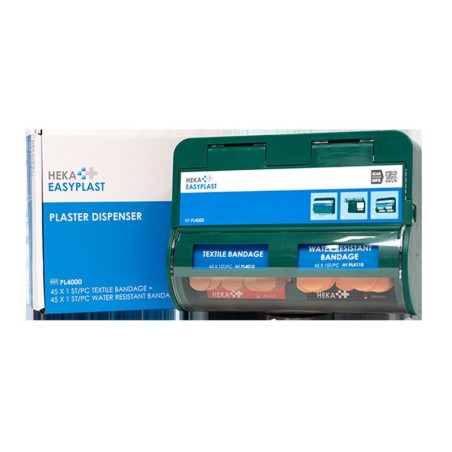 Heka EasyPlast pleisterdispenser in verpakking inclusief 2 navullingen