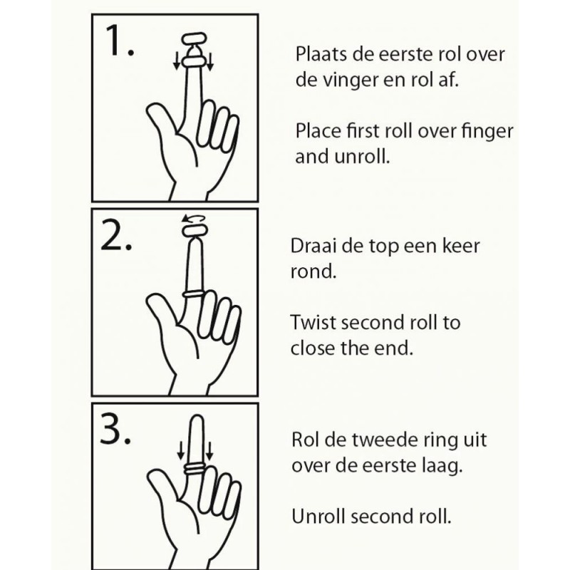 Gebruiksaanwijzing Fingerbob. Vingerbob