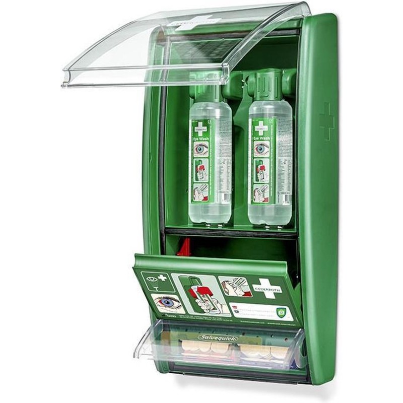 Cederroth ehbo station, complete set. Met oogspoeling en pleisters