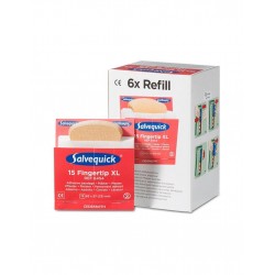 6 Pack navulling Salvequick vingertop pleister