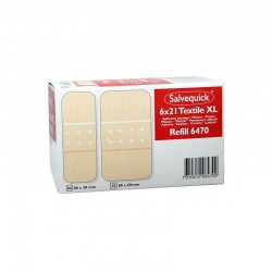 6 Pack navulling Salvequick textiel XL pleister