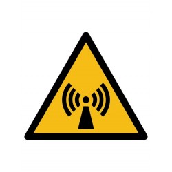 Pictogramsticker "Niet Ioniserende Straling"