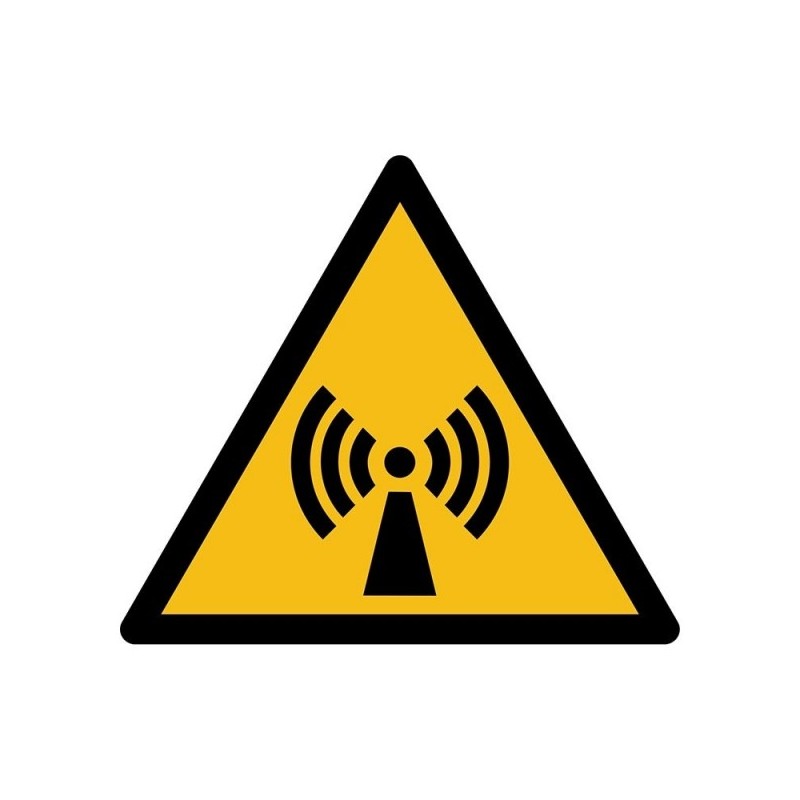 Pictogramsticker "Niet Ioniserende Straling"