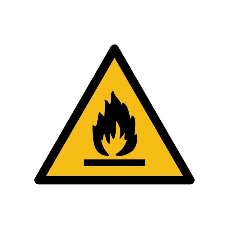 Pictogramsticker "Licht Ontvlambare Stoffen"
