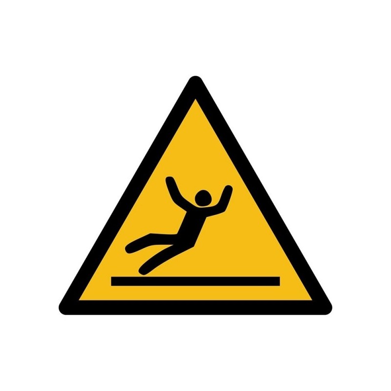 Pictogramsticker "Gladde Ondergrond" en andere waarschuwingen: Fabex.nl