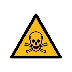 Pictogramsticker "Gifige Stoffen"