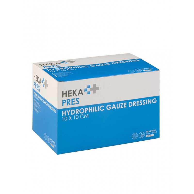 Gaaskompres 10 x 10 in doos