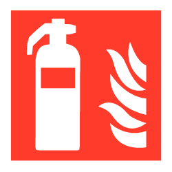 Pictogramsticker Brandblusser