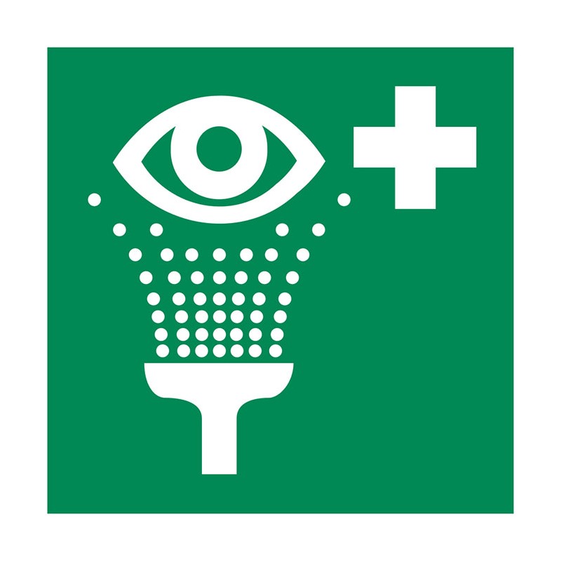Pictogramsticker Oogdouche