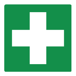 Pictogram EHBO materiaal