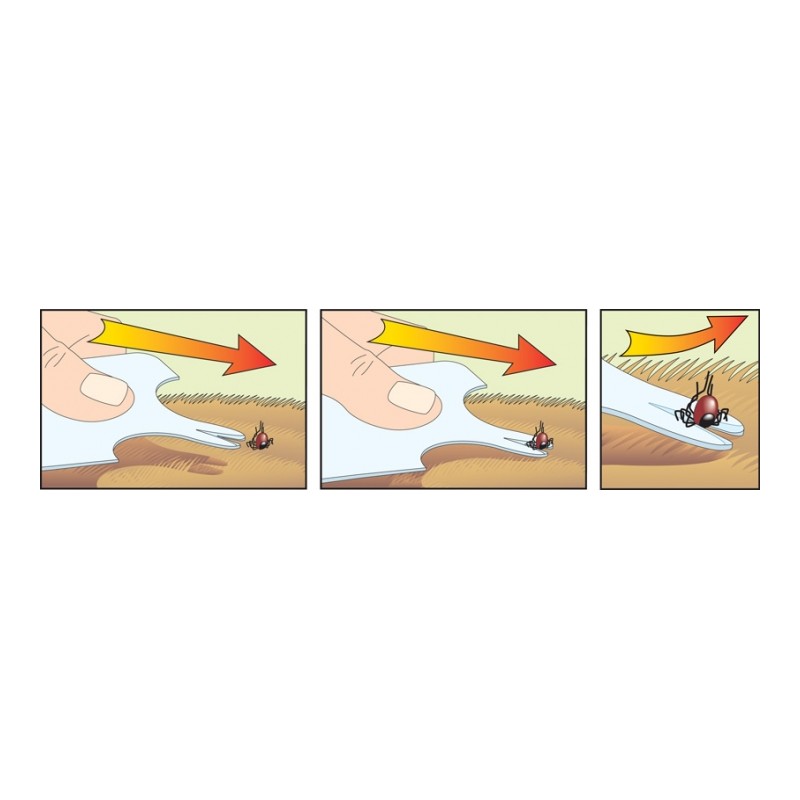 SafeCard Tekenkaart. teken verwijderen met creditcard formaat pincet