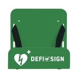 Defisign wandbeugel: Maak je AED opvallend en snel inzetbaar.