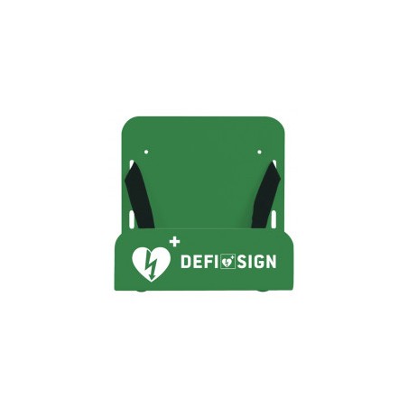 Defisign wandbeugel: Maak je AED opvallend en snel inzetbaar.