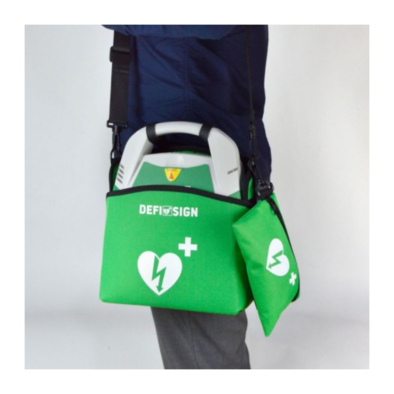 Defisign AED draagtas