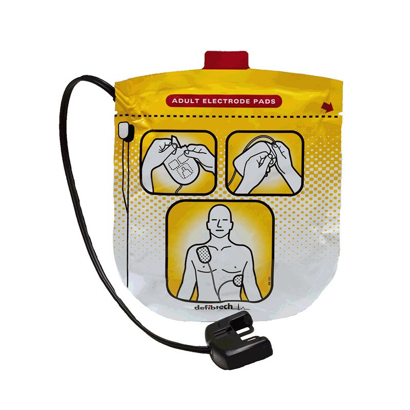 Defibtech LifeLine VIEW AED elektroden.