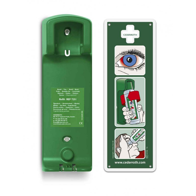 Cederroth oogspoelstation 500 ml.